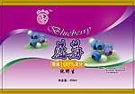 蓝莓饮料瓶贴