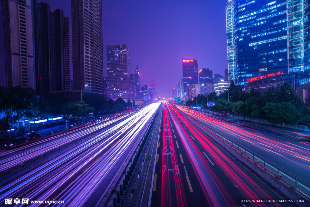 马路城市景色