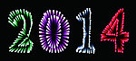 发光数字2014