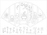 玻璃花纹