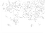 玻璃花纹