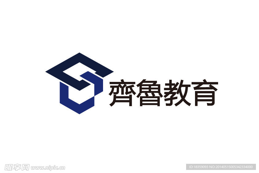 齐鲁教育logo