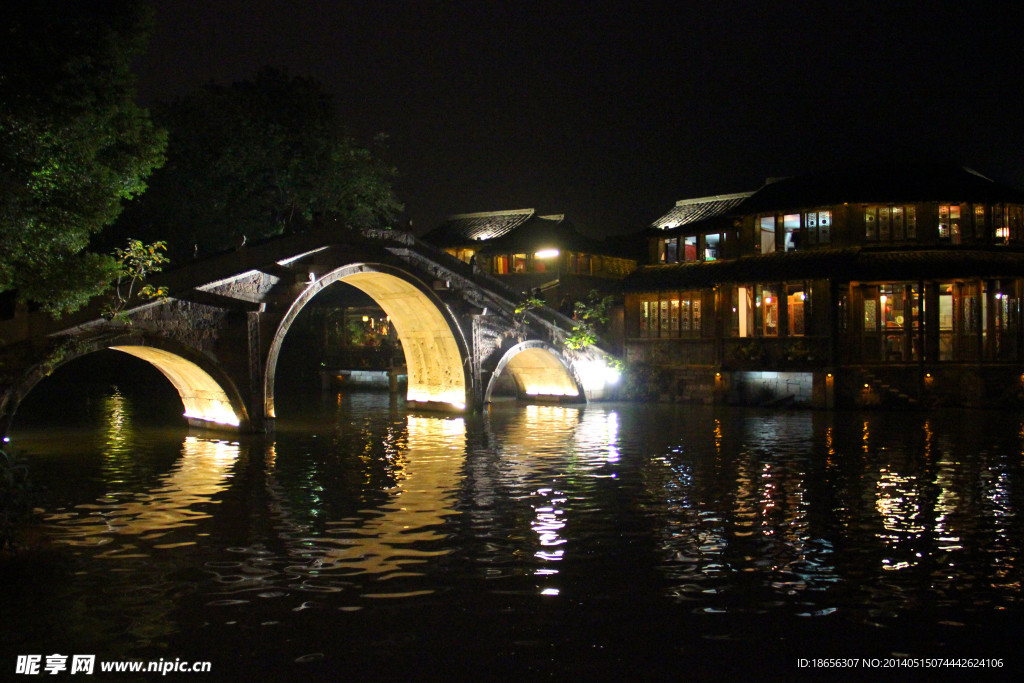 乌镇夜景