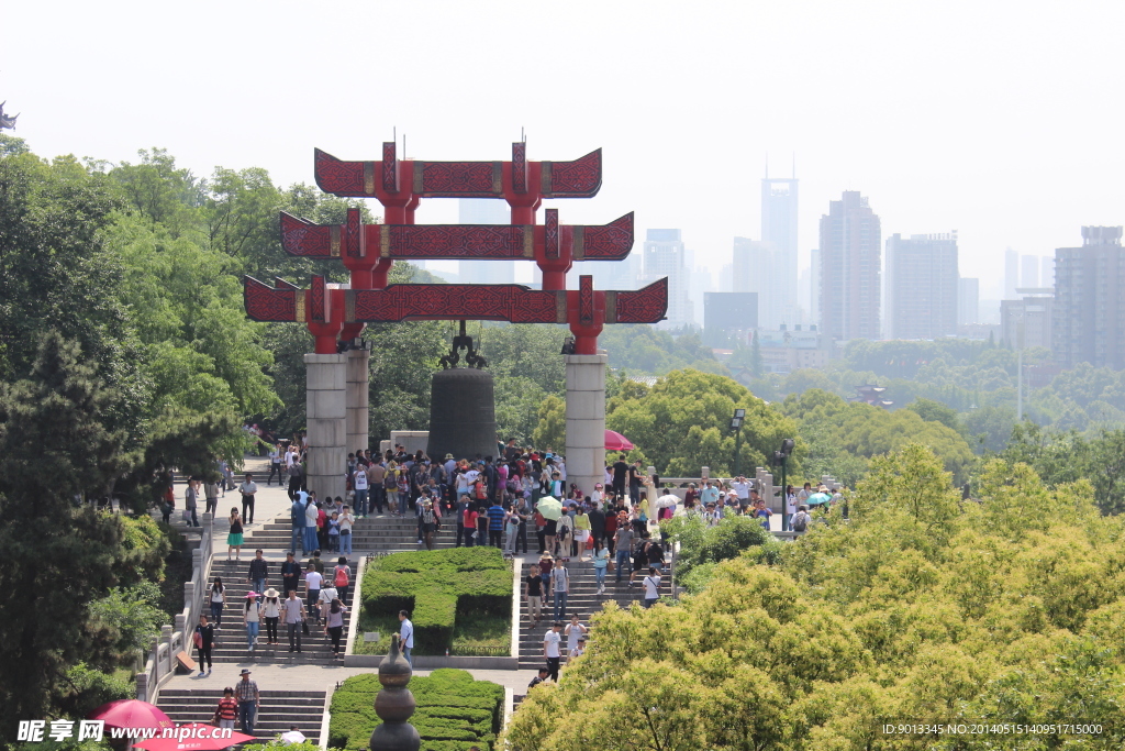 黄鹤楼景区大钟