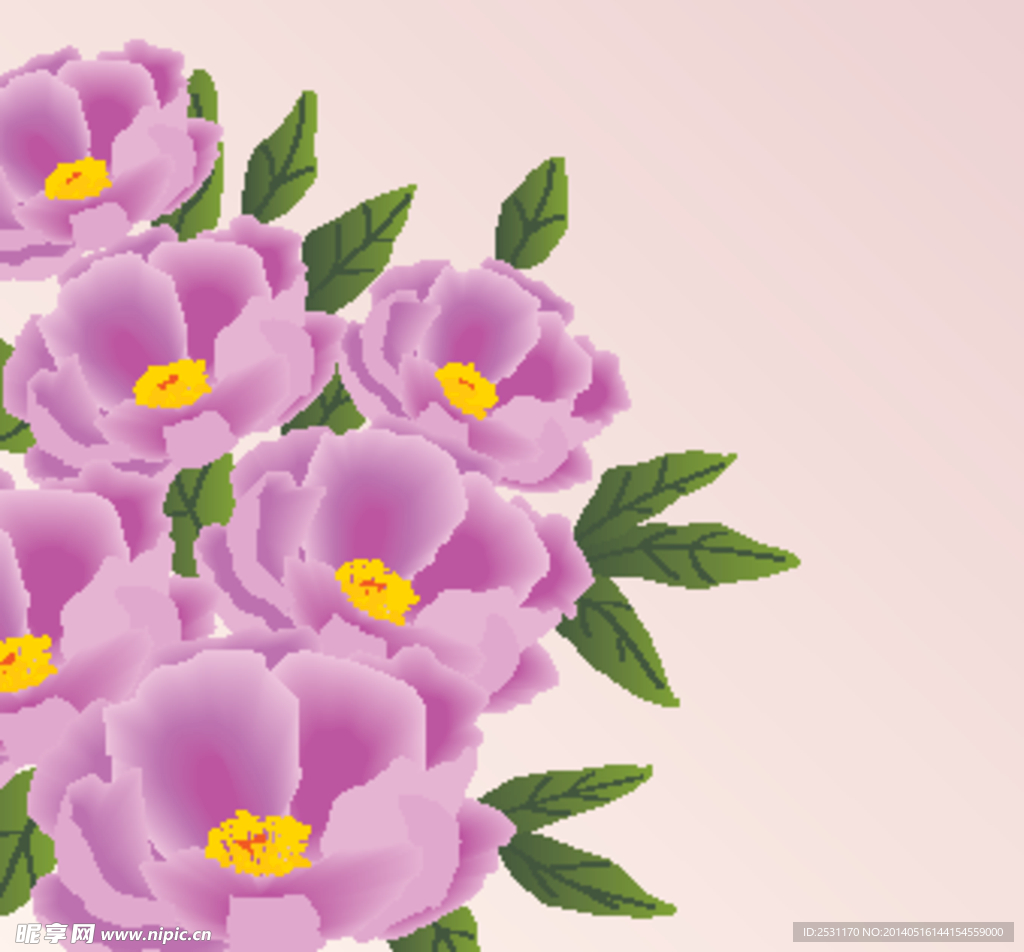 手绘花卉