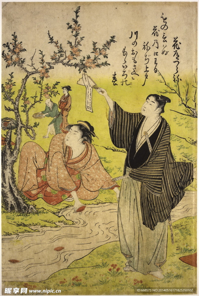 浮世绘设计素材