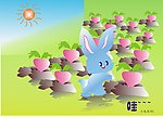 小蓝兔