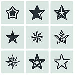 五角星背