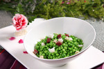 豌豆炒肉丁