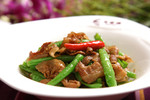 杭椒炒肉片