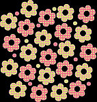 韩式花纹