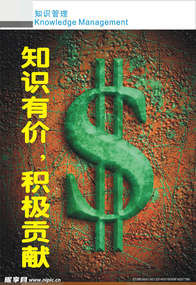 KM知识管理海报