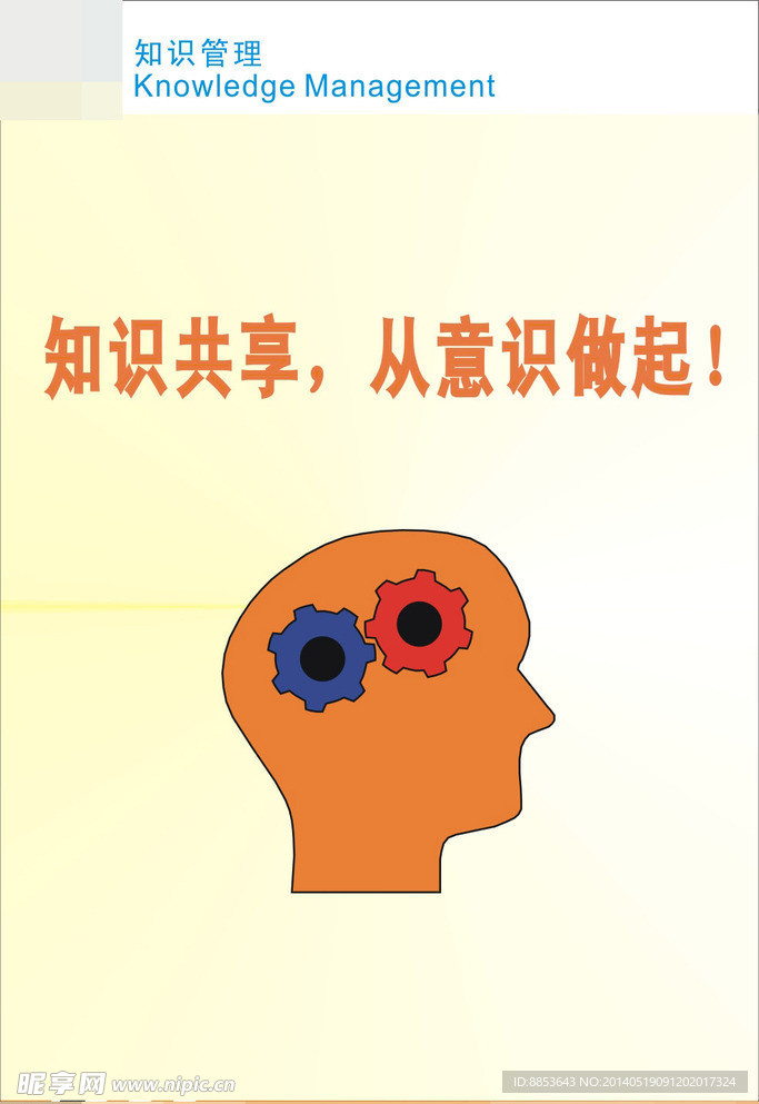 KM知识管理海报