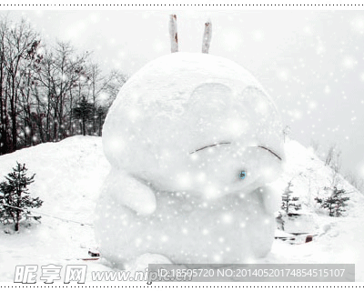 雪景动态图片