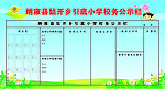学校校务公示栏