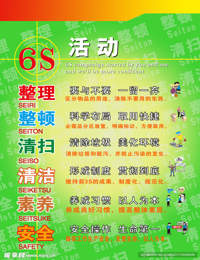 6S活动