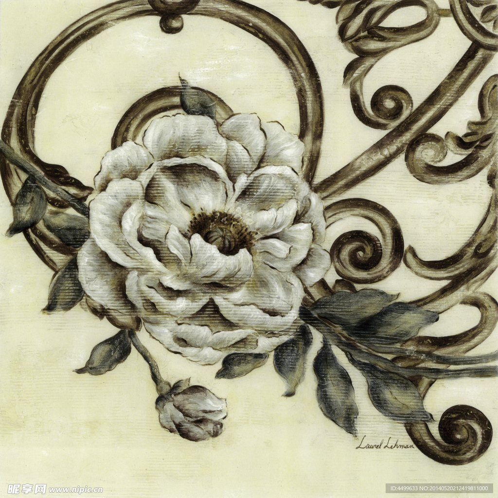 欧式花纹
