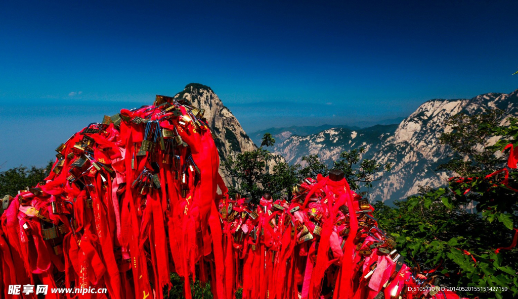 华山 高清 陕西 名山 山水