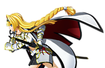卡通女战士
