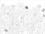 玻璃花纹