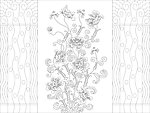 玻璃花纹