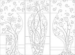玻璃花纹