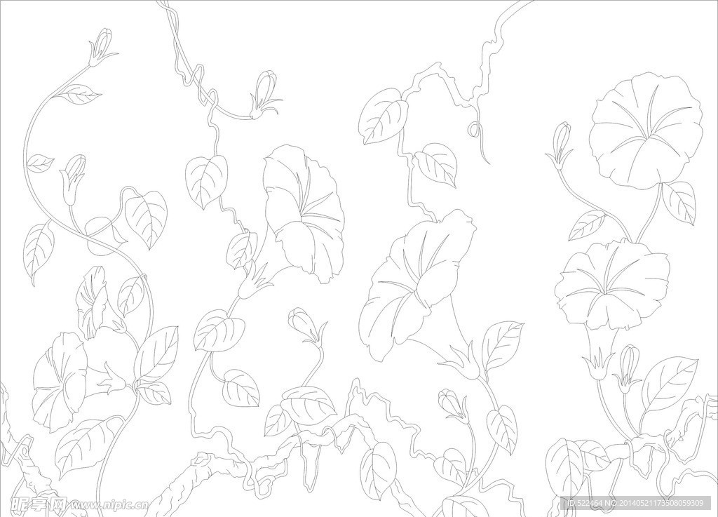 玻璃花纹