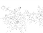 玻璃花纹