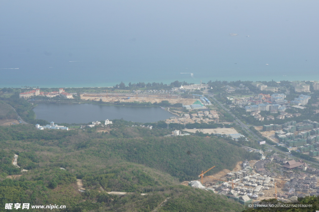 海滨鸟瞰