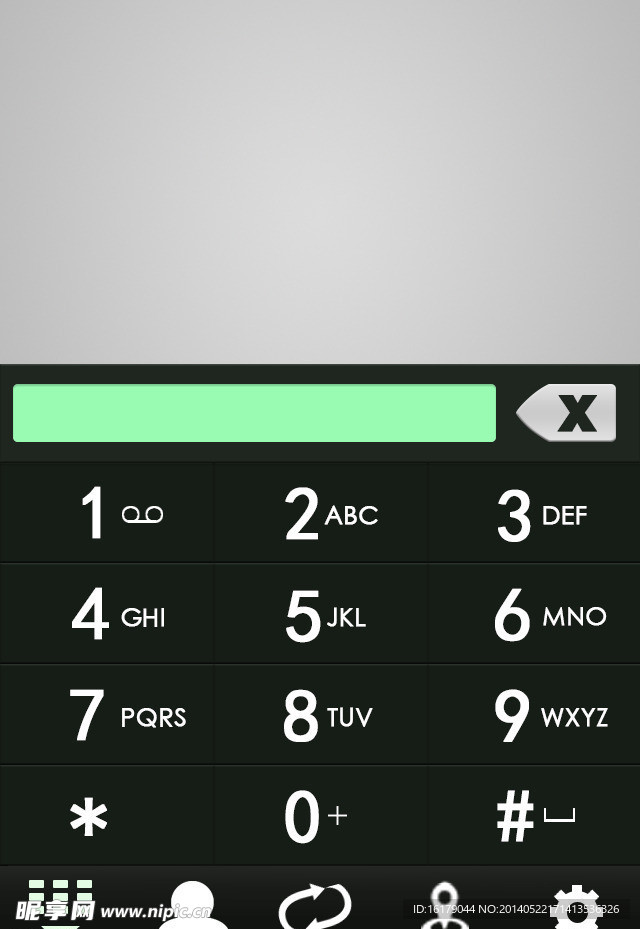 拨号UI设计