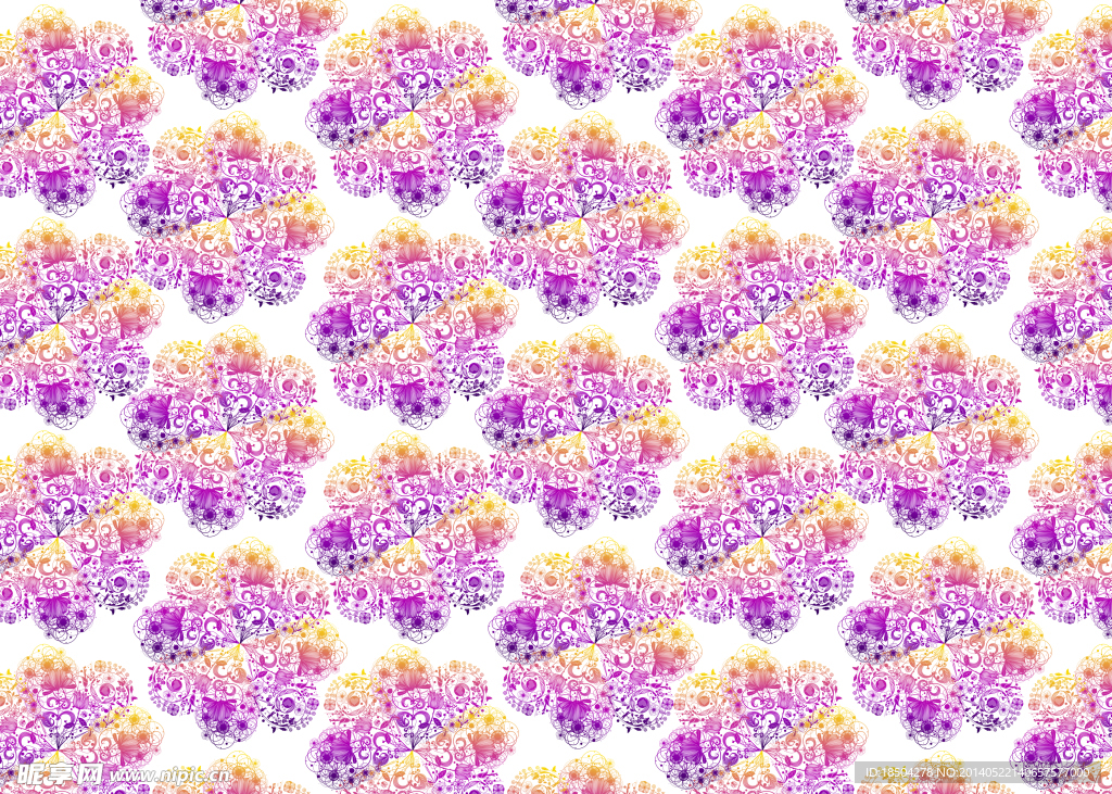 花粉色底纹