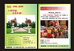 婚纱宣传单