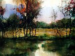 水彩风景画