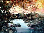 水彩风景画
