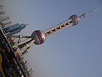 东方明珠日景实拍