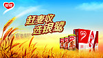 2014银鹭麦收海报