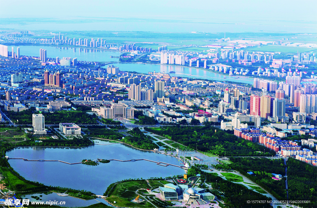 城市上空