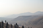迷雾中的群山
