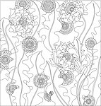玻璃花纹