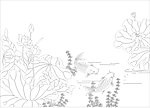 玻璃花纹