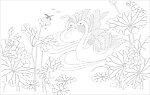 玻璃花纹