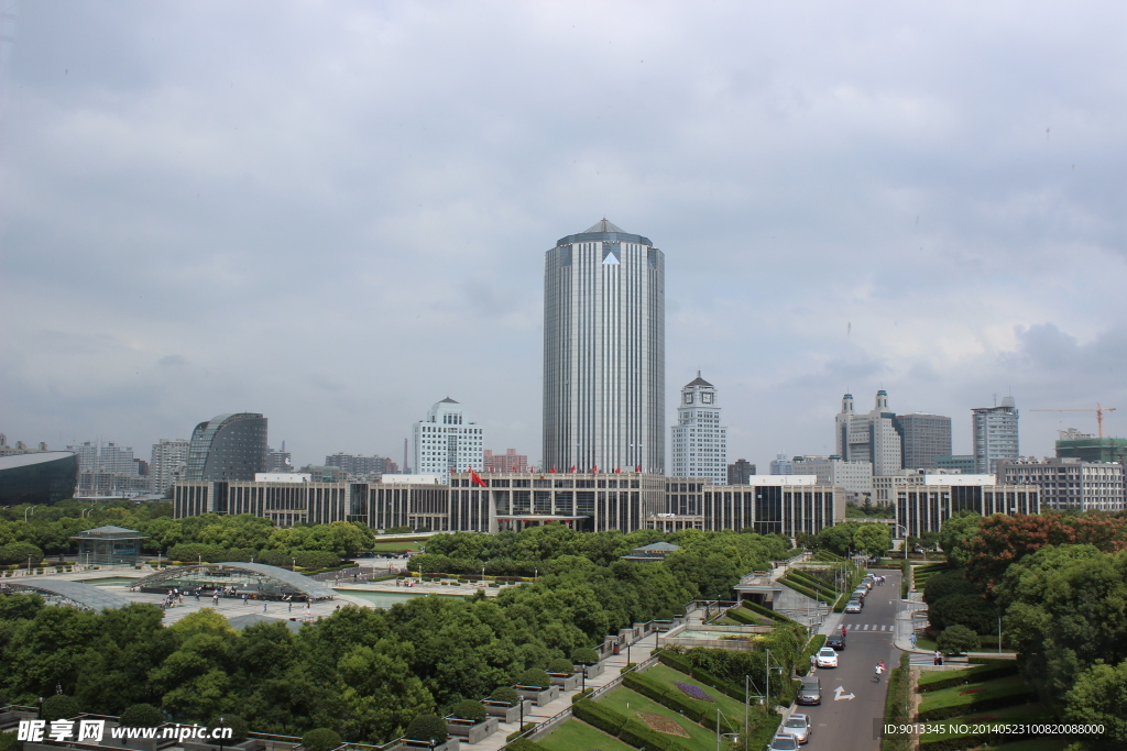 科技馆远眺市景