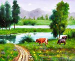 风景油画