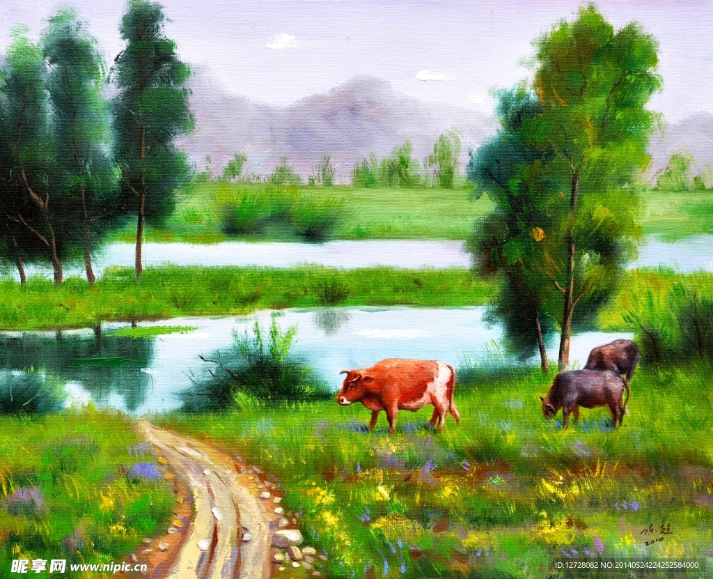 风景油画