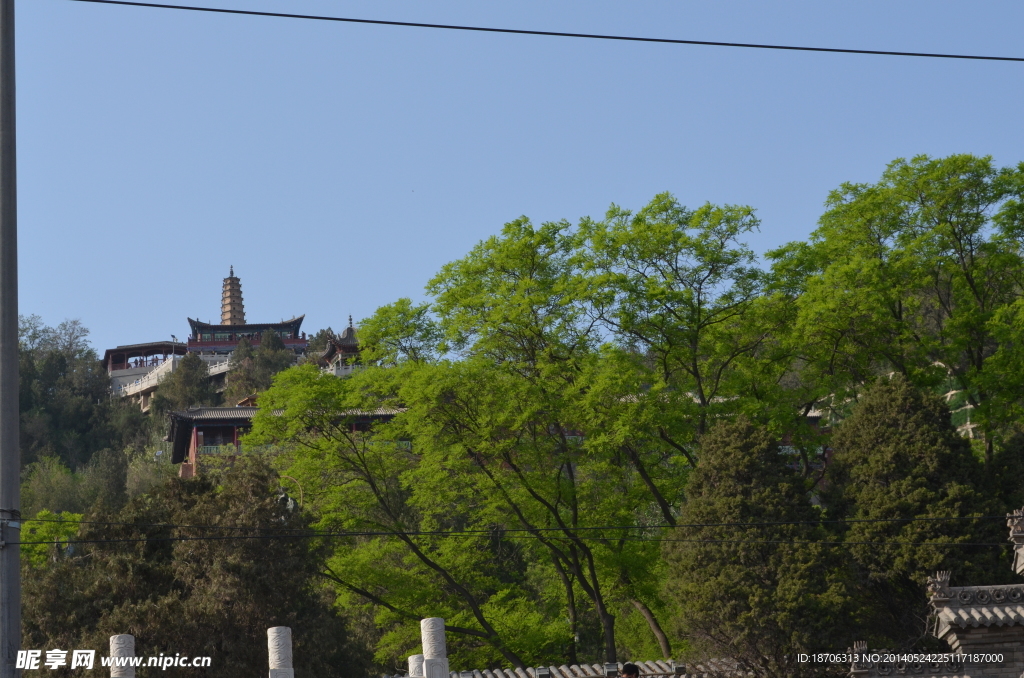 兰州白塔山