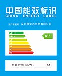 柏丽森能效标签