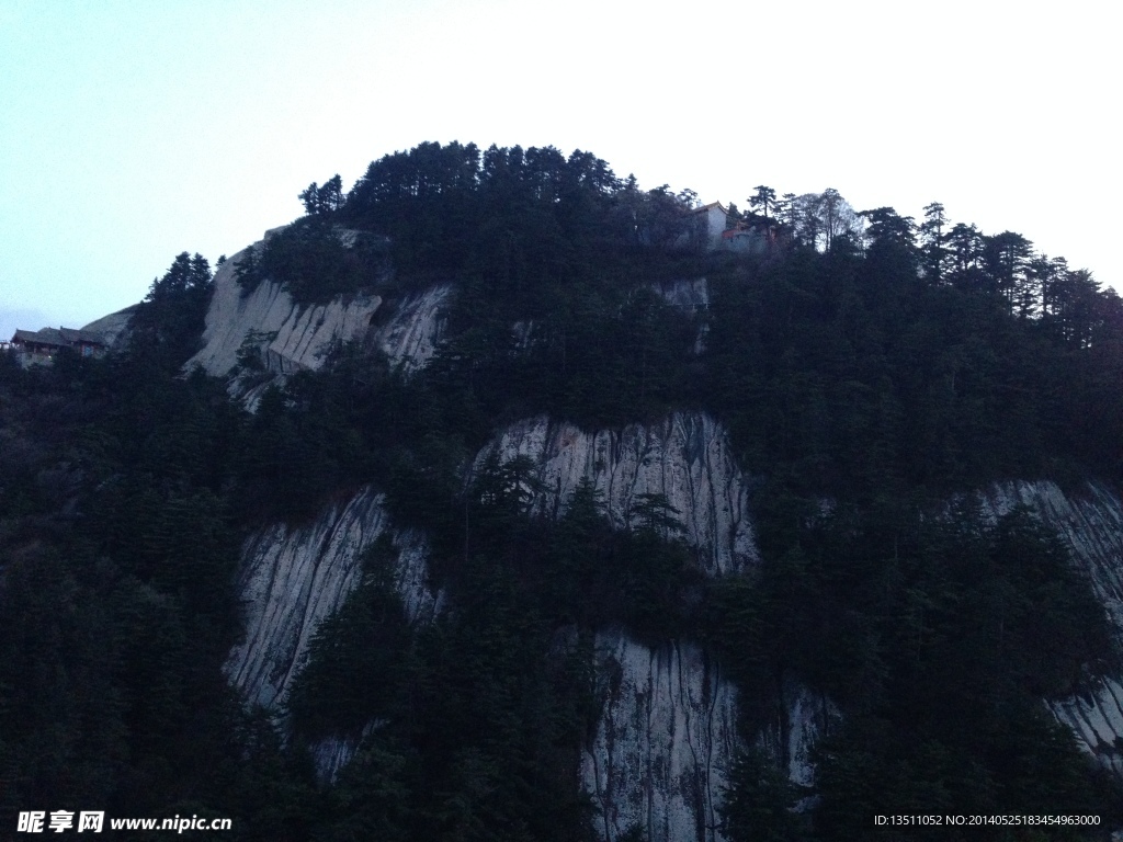 【陕西——华山（南峰）摄影图片】纪实摄影_依山的天空_太平洋电脑网摄影部落