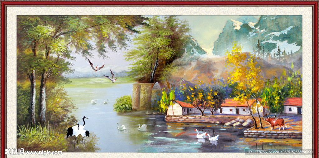 油画风景
