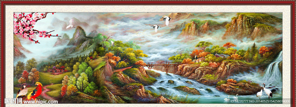 油画风景