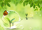 绿色环保素材